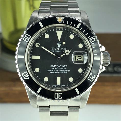 rolex 16800 matte dial price|rolex submariner 16800 for sale.